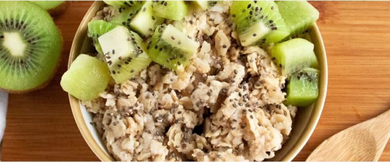 Chia Oats with Kiwi